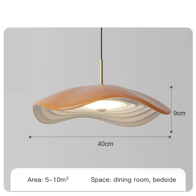 Italy Valentina Suspension Light Resin Pendant Lamp Celing Chandelier Hanging For Dining Room Kitchen Bar Bedroom Indoor - vue 12 sur 14