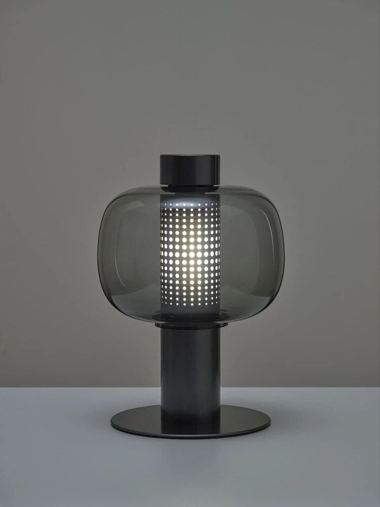 lampe de table luxe moderne verre simple