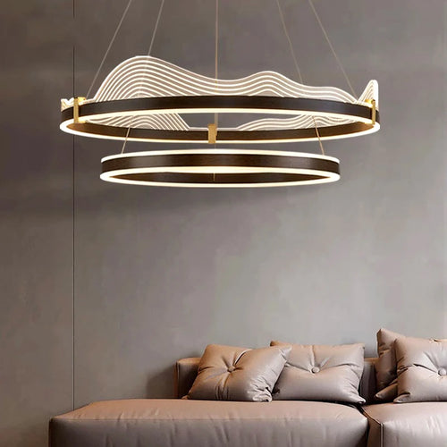 suspension moderne pour éclairage intérieur design élégant