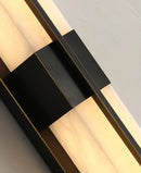applique murale led en marbre cuboïde pour divers espaces