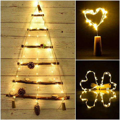 lot de 10 guirlandes lumineuses led pour décorations festives