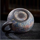 Théière xishi artisanale céramique style rétro chinois coffret
