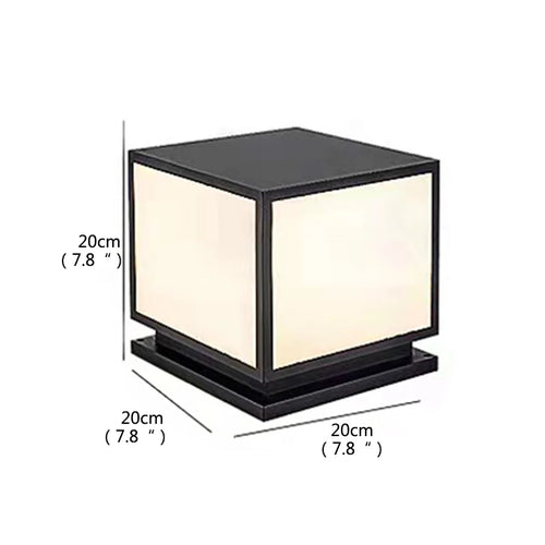 lampadaire d'extérieur vintage étanche moderne pour jardin et terrasse - vue 11 sur 14