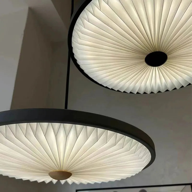 suspension moderne plissée pour restaurant et bar - vue 6 sur 8