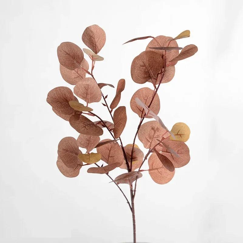 plantes artificielles eucalyptus longues tiges pour décoration automnale - vue 10 sur 9