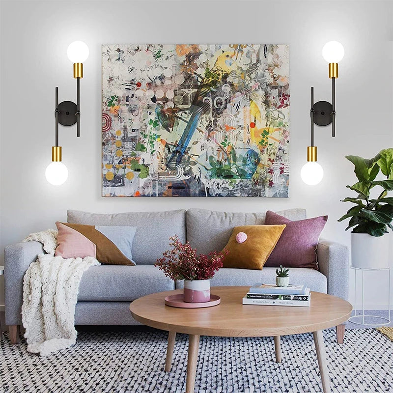 Nordic American minimalist dome ceiling light creative iron - vue 3 sur 7