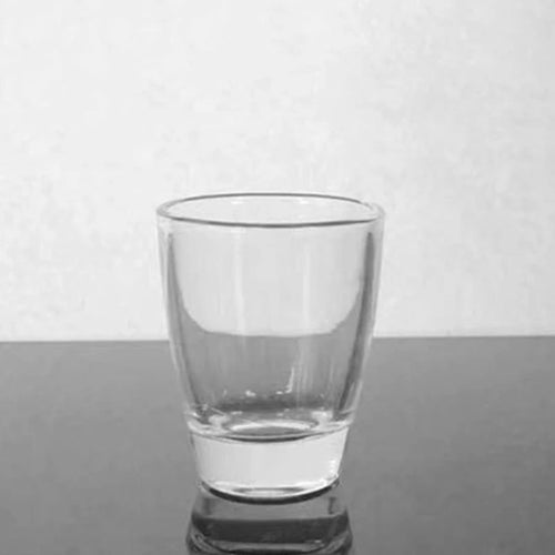 Verres shot vintage fond épais 35ml style gravé