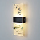 applique murale japonaise en acrylique pour décoration moderne
