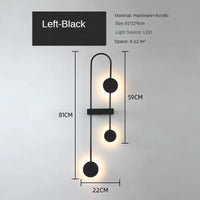 Minimalist nordic wall light for creative and modern interiors
