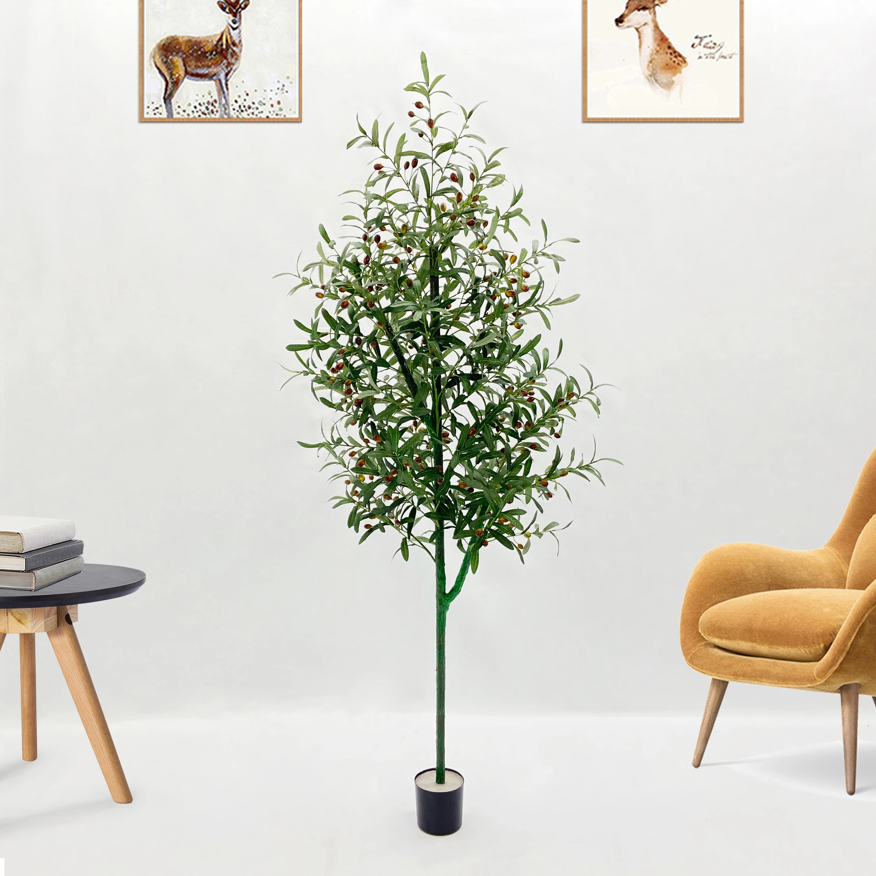 plante artificielle en pot pour décoration intérieure moderne - vue 11 sur 12