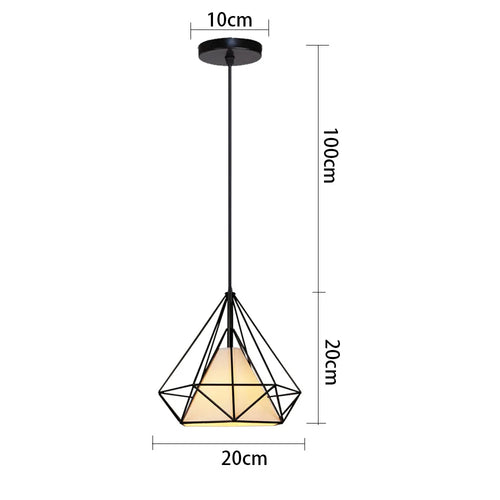 suspension rétro industrielle style loft vintage pour intérieur - vue 20 sur 30