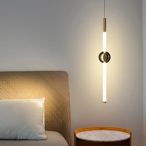 Modern minimalist Nordic chandelier for restaurant and bar - vue 3 sur 11