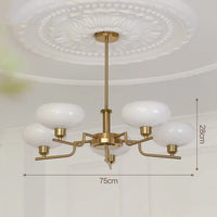 lustre bauhaus en verre pour décoration moderne et design