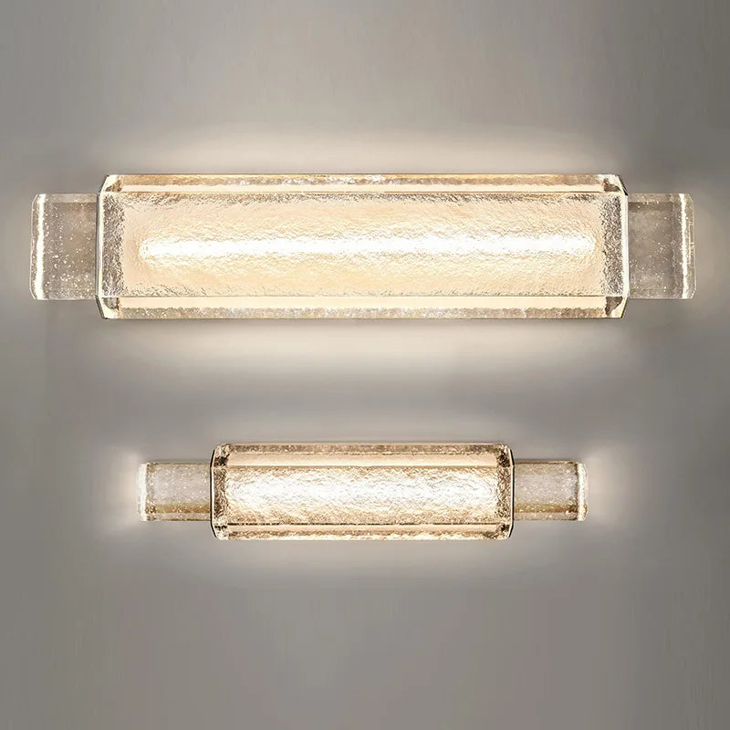 Style de luxe moderne créatif bulle LED monté appliques couleur or cristal verre chambre appliques murales - vue 4 sur 8