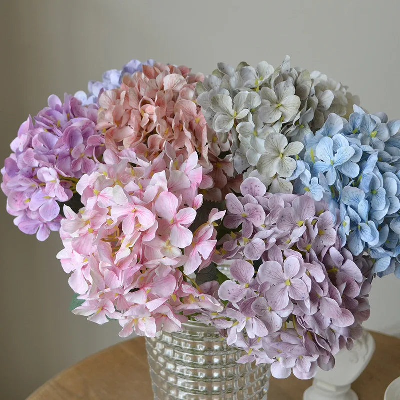Realistic artificial hydrangea flower for wedding and floral decoration - vue 4 sur 13