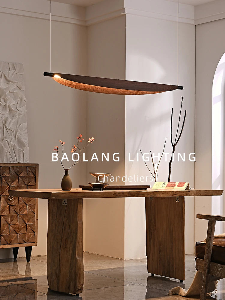 lustre wabi-sabi japonais pour restaurant design de luxe - vue 4 sur 9
