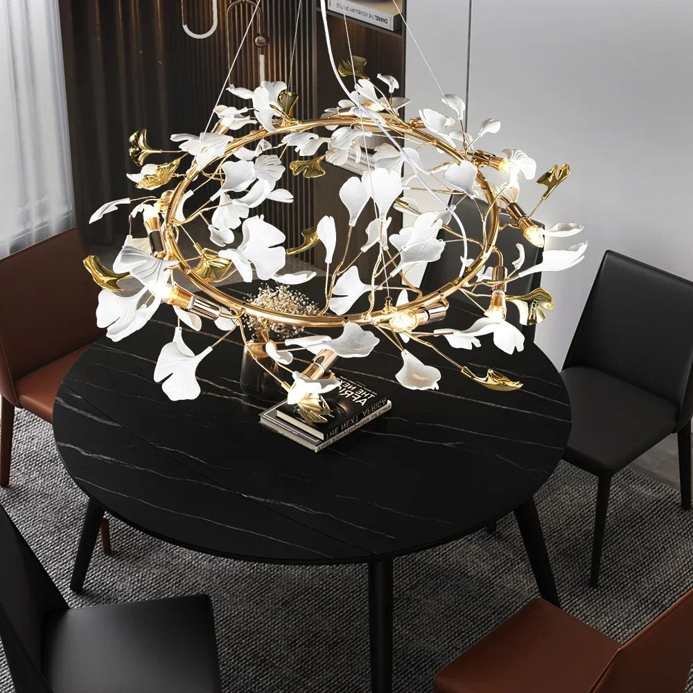 suspension nordique décorative avec abat-jour design élégant - vue 3 sur 16