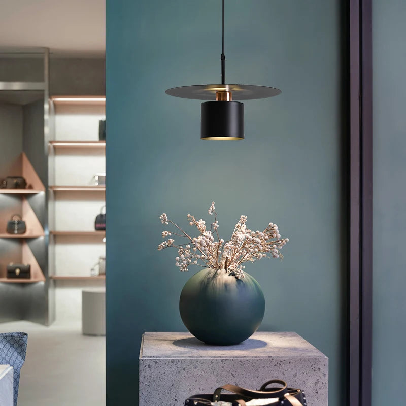 Suspension de chevet moderne E27 pour salon salle à manger chambre hôtel décoration de la maison luminaire - vue 7 sur 16