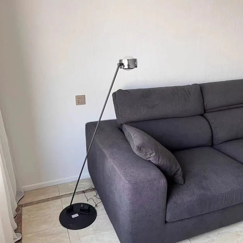 Minimalist floor lamp with adjustable brightness for modern decor - vue 4 sur 13