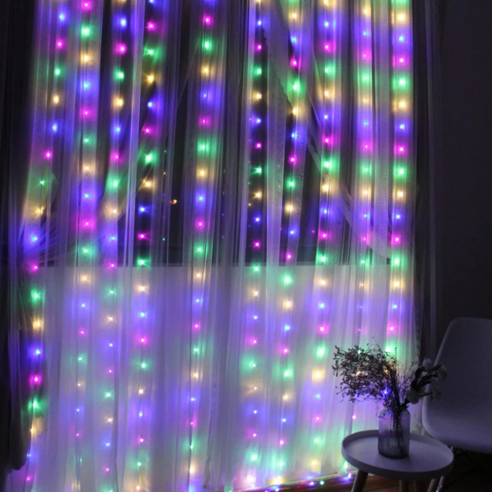 guirlande lumineuse led à piles pour décorations festives et mariage - vue 7 sur 10