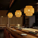 Chinese Style Bamboo Pendant Light, 30cm, D'Nik Decorative Lighting, Ideal for Restaurant