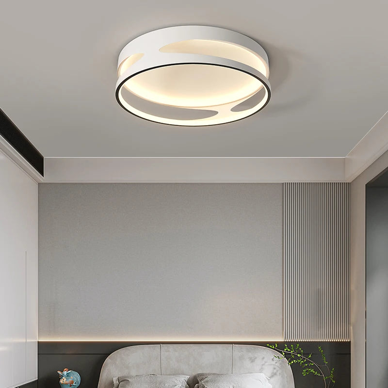 plafonnier led encastrable design nordique moderne et minimaliste luminaire décoratif