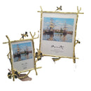 Golden Metal Pictures Frame, Photo Albums, Home Decor, Fashion, RNordic Style, XC068, 6 ", 7", 8 ", 10"