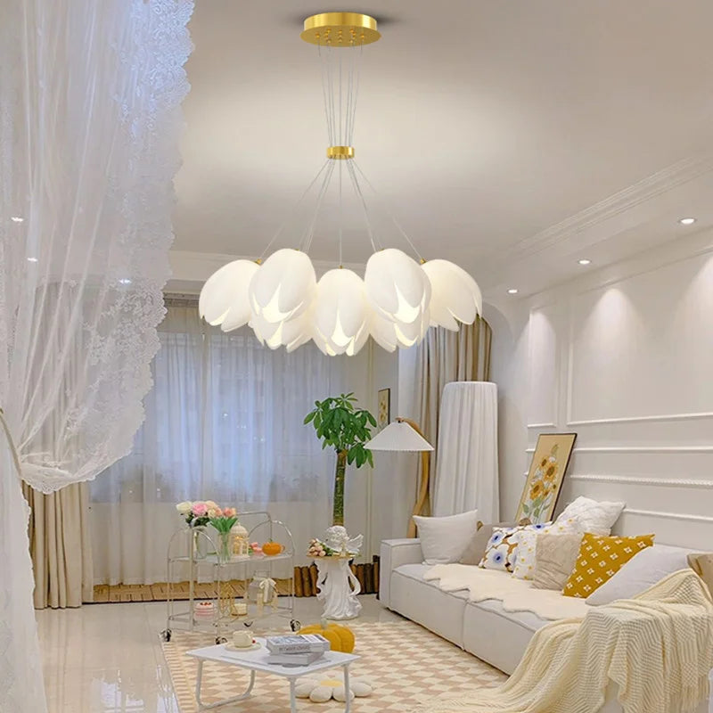 suspension moderne design intérieur en led pour décoration élégante - vue 4 sur 8
