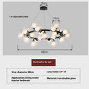 Creative nordic frosted glass pendant light, minimalist design
