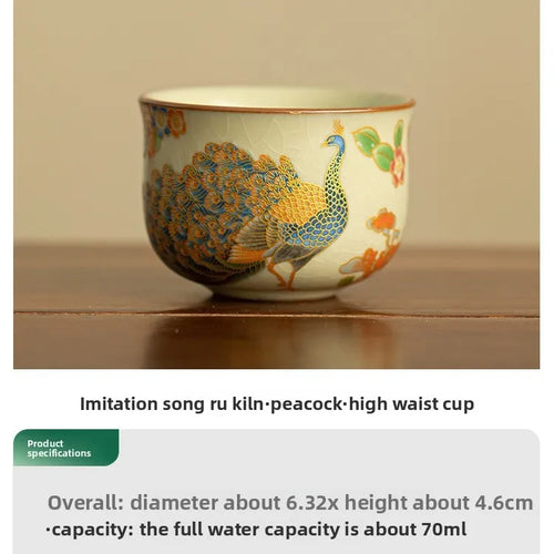 tasses a the ceramique ru kiln style retro