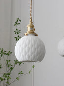 suspension japonaise en céramique artisanale pour éclairage décoratif
