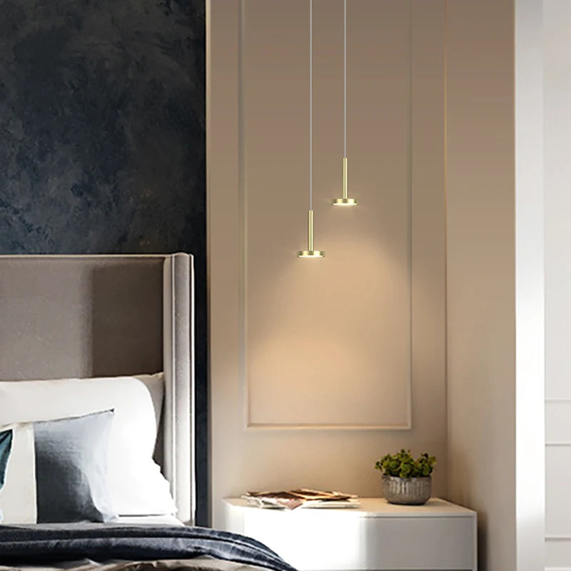 lustres modernes led pour escalier de luxe et cafés