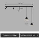 Modern minimalist LED chandeliers for elegant interior decor