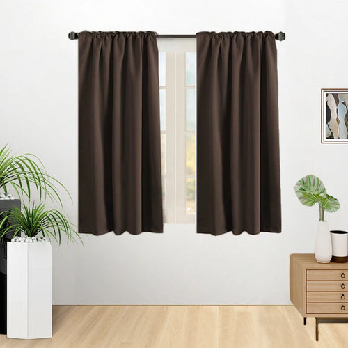 Rideau occultant moderne court pour cuisine chambre
