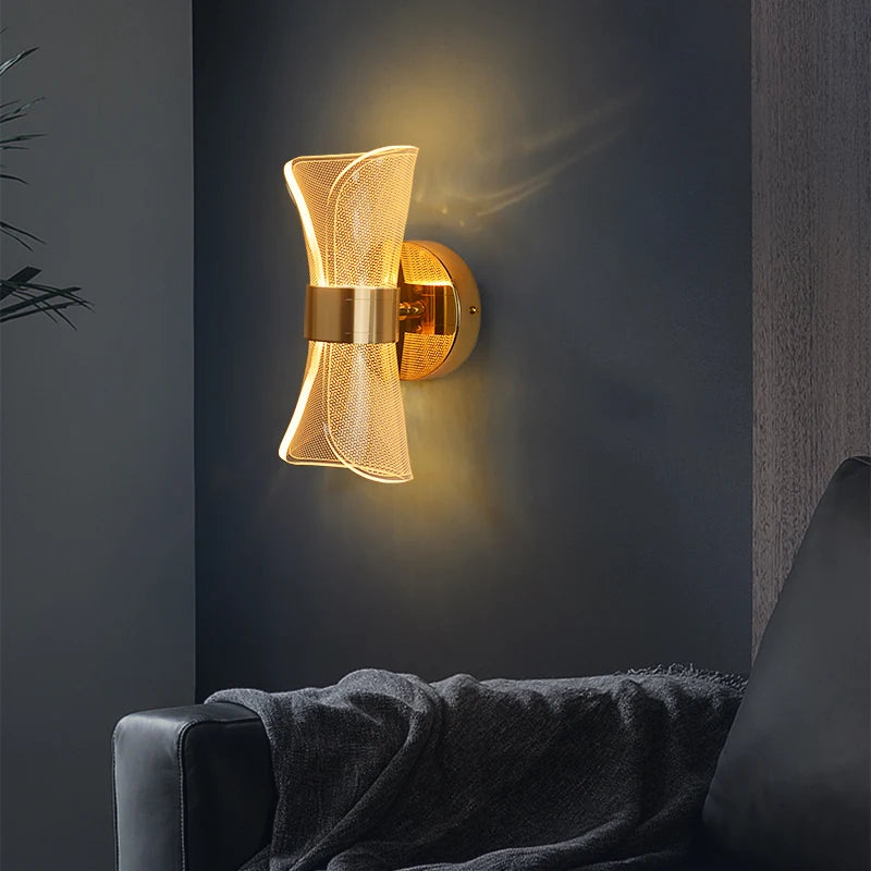 applique murale led nordique pour décoration intérieure - vue 4 sur 8