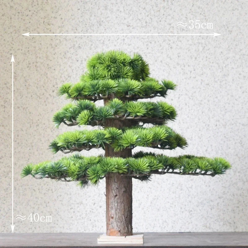 décoration intérieure faux arbre bonsaï style chinois pour intérieur et extérieur - vue 6 sur 22