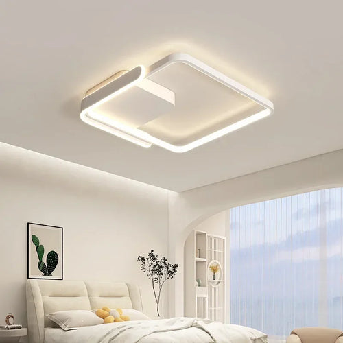 Plafonnier Led circulaire minimaliste moderne - vue 3 sur 10
