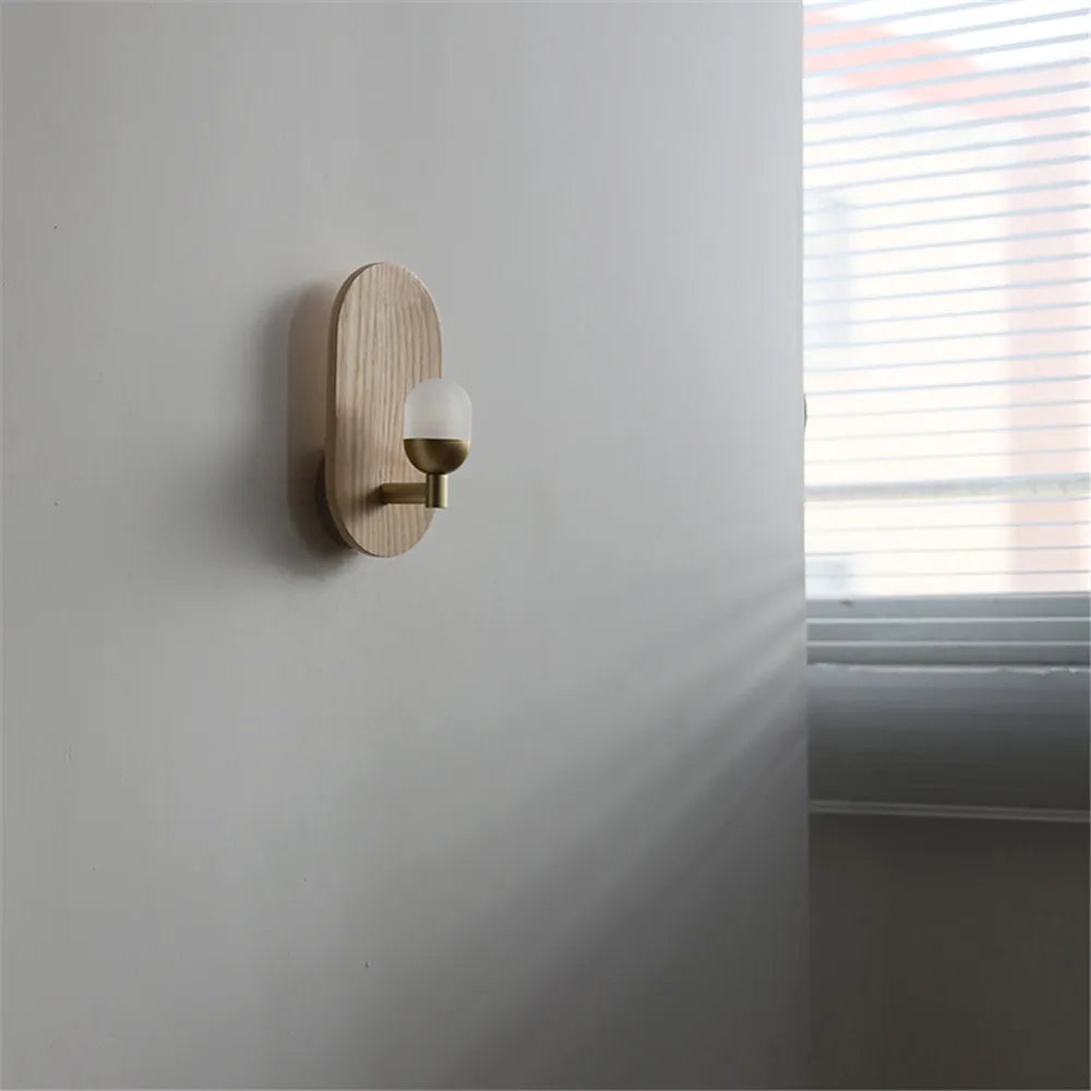 applique murale nordique en bois pour décoration intérieure moderne - vue 5 sur 10