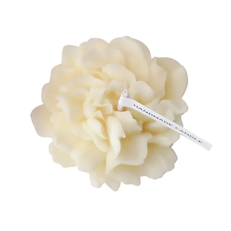 bougie 3d fleur dœillet décoration aromathérapie et cadeaux - vue 12 sur 11