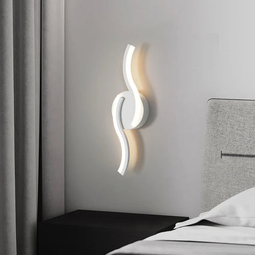 applique murale led blanche à différentes formes ludiques - vue 3 sur 16