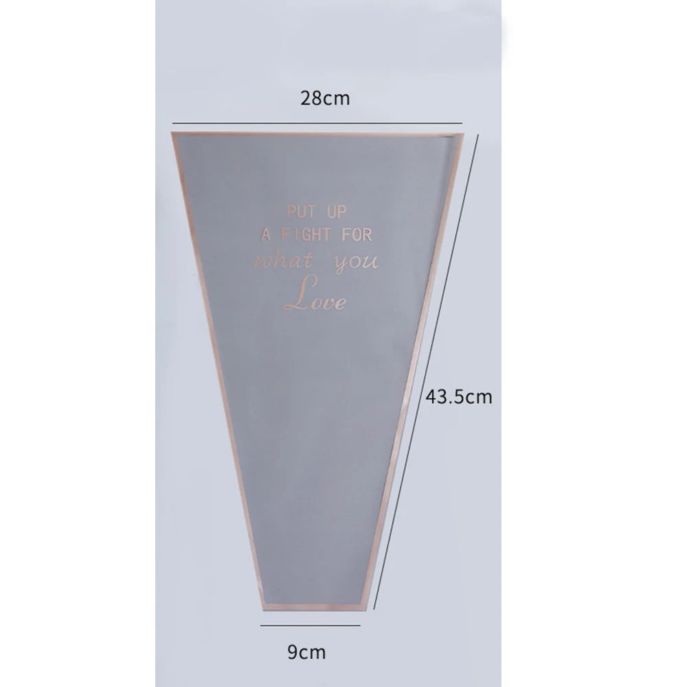 lot de 50 sachets imperméables pour roses à offrir pour la saint valentin - vue 15 sur 18