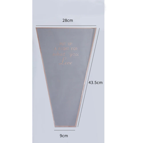 lot de 50 sachets imperméables pour roses à offrir pour la saint valentin