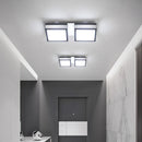 Minimalist nordic square LED ceiling light decorative indoor fixture
