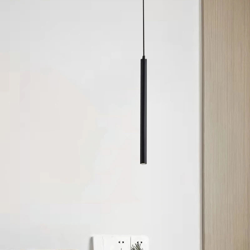 suspension led minimalistes en fer et aluminium réglable - vue 4 sur 14