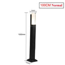 Outdoor LED lamp with motion sensor and aluminium stake