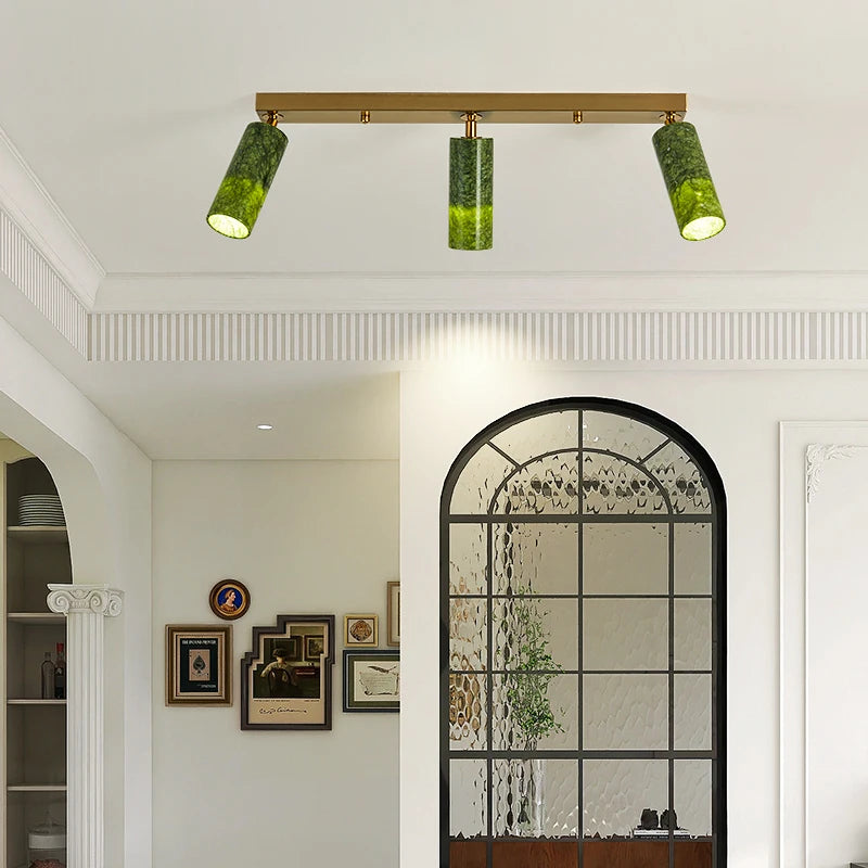 lampe de balcon rétro en jade style ancien américain - vue 5 sur 11