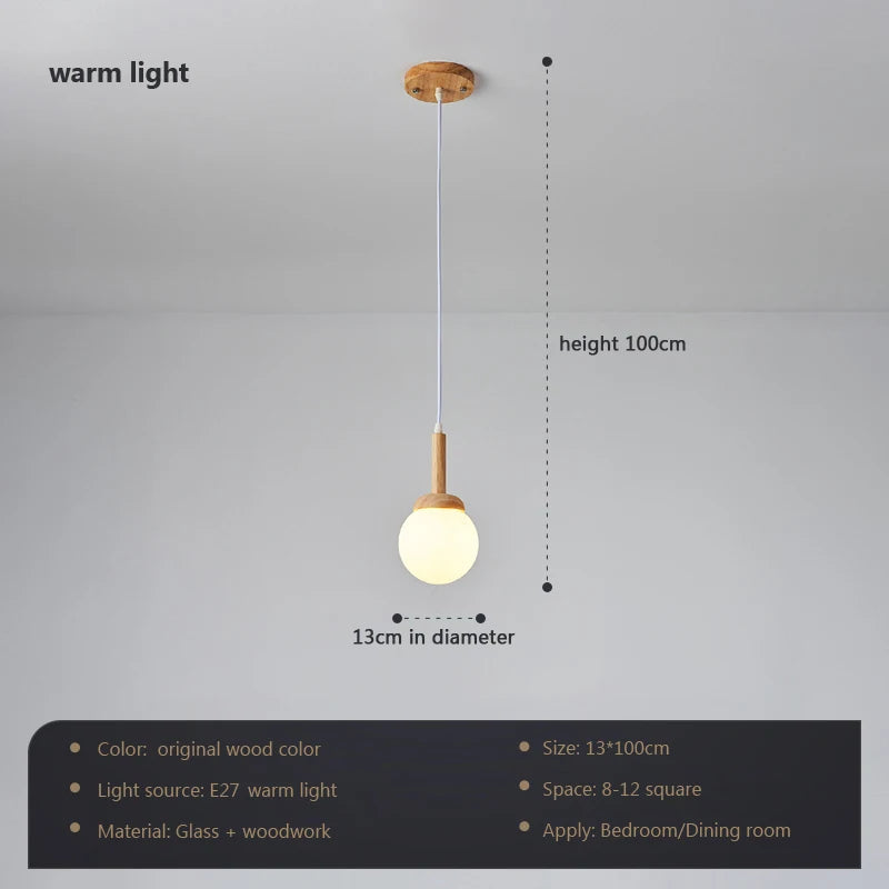 Suspension nordique atmosphérique chinoise à trois têtes salle à manger salle à manger moderne simple bar personnalisé créatif cuisine lumière - vue 8 sur 15