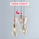 Modern Nordic glass pendant light, creative minimalist style