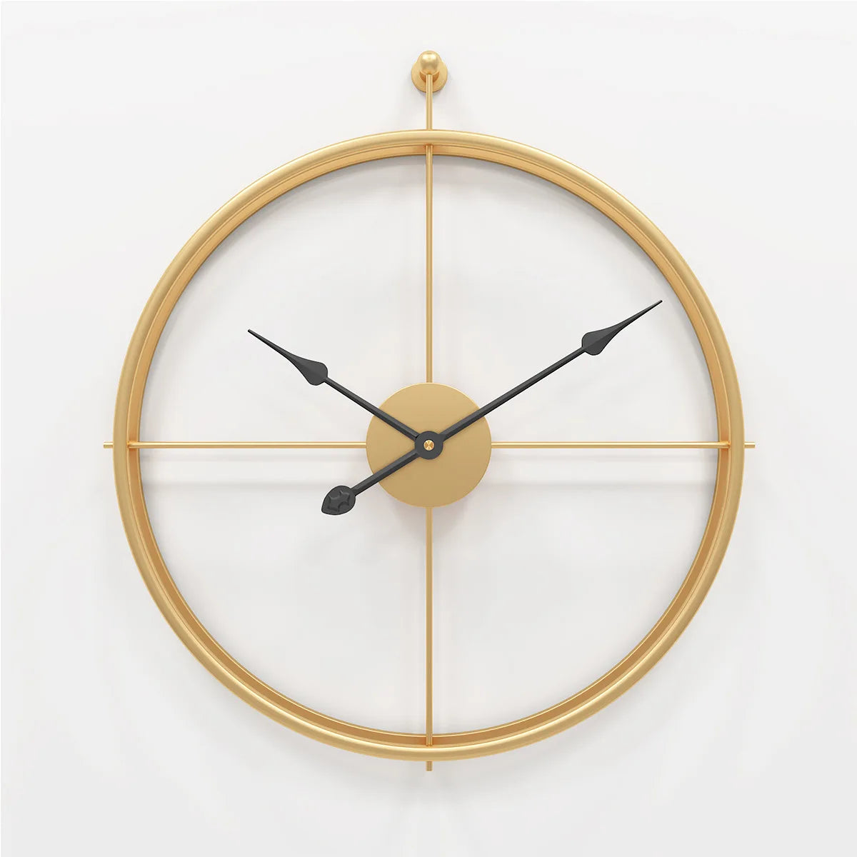 Large Silent Wall Clock, Modern Design Clocks, Home Decor, Office, Hanging Wall Watch, European Style, 55cm - vue 1 sur 8