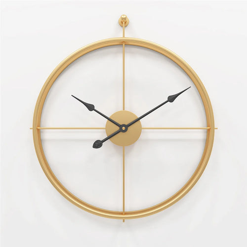 Large Silent Wall Clock, Modern Design Clocks, Home Decor, Office, Hanging Wall Watch, European Style, 55cm - vue 2 sur 8